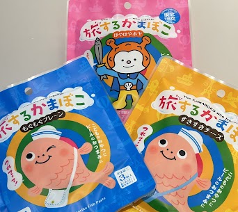◎常温での持ち運びOK！◎ ミニサイズの笹かまが３枚入ってます！パッケージもかわいくてお土産にも人気♪ 笹かま本来の美味しさを大切にして作られています🐟✨ 一つずつ個包装になっているのも嬉しいポイント💡