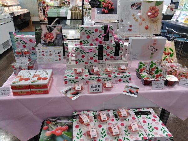温室さくらんぼ「佐藤錦」入荷しました🍒 旬のさくらんぼ!ぜひいかがでしょうか😆ご予約も承っております✨