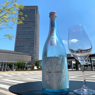 ” やまと桜 夏純米 生酒 ” 桜の木のように長く皆様に愛されたいと願って作られました❀.*゚ 貴重な酒造好適米「八反35号」を磨き 暑い季節にぴったりな スッキリとした味わいと 清涼感のある酸味が特徴の 純米生酒です🍶✨